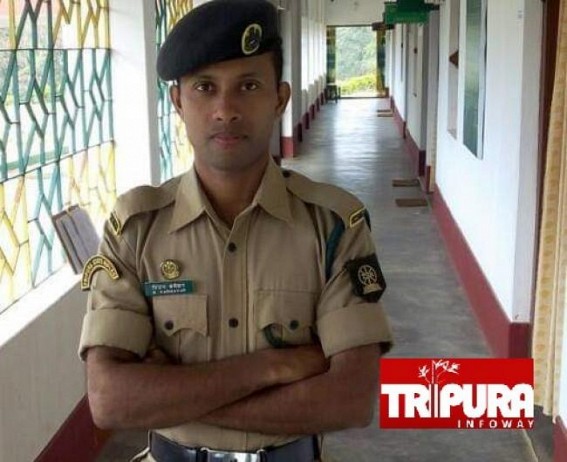 TSR Jawan Died after Gunshot at Tripura Police Headquarter : Police claimed as 'Suicide' 